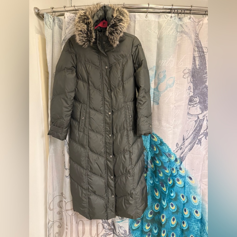 London Fog Green Puffer Jacket